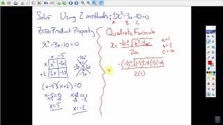 IM3 - 1.1.2 ZPP & Quadratic Formula