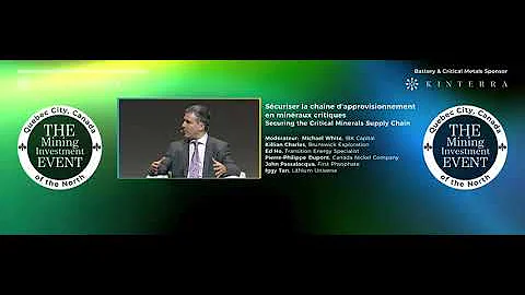 Securing critical metals: a panel discussion at THE Mining Investment Event of the North, June 2024