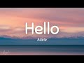 Adele Hello Lyrics Adele Hello Lyrics