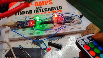 Arduino Nano IR remote control   || Serial communication with Arduino Nano⚡