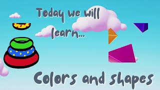 Colors And Shapes For Kids In English And Japanese