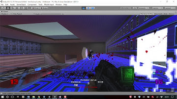 Unity - Oldschool FPS (früher Prototyp)