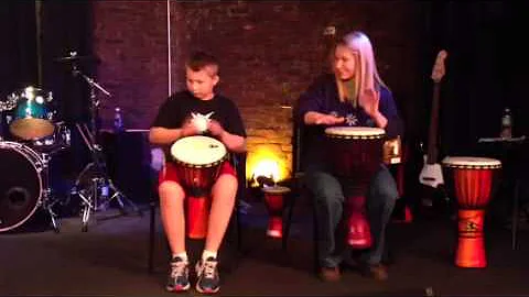 9 yr old Joe Carpino's djembe dedication to Moustapha Diedh