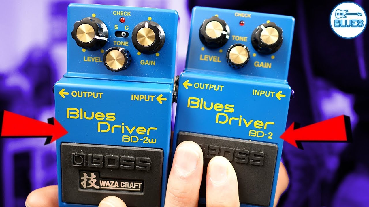 The BOSS Blues Driver Pedals Compared! (BOSS BD-2 + BOSS BD-2W) - YouTube