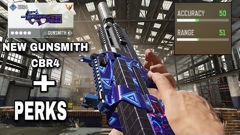 BEST FAST🔥☢️NEW ADS+LOW RECOIL CBR4 Gunsmith Setup! BEST CBR4 Loadout? CBR4 CODM Attachments
