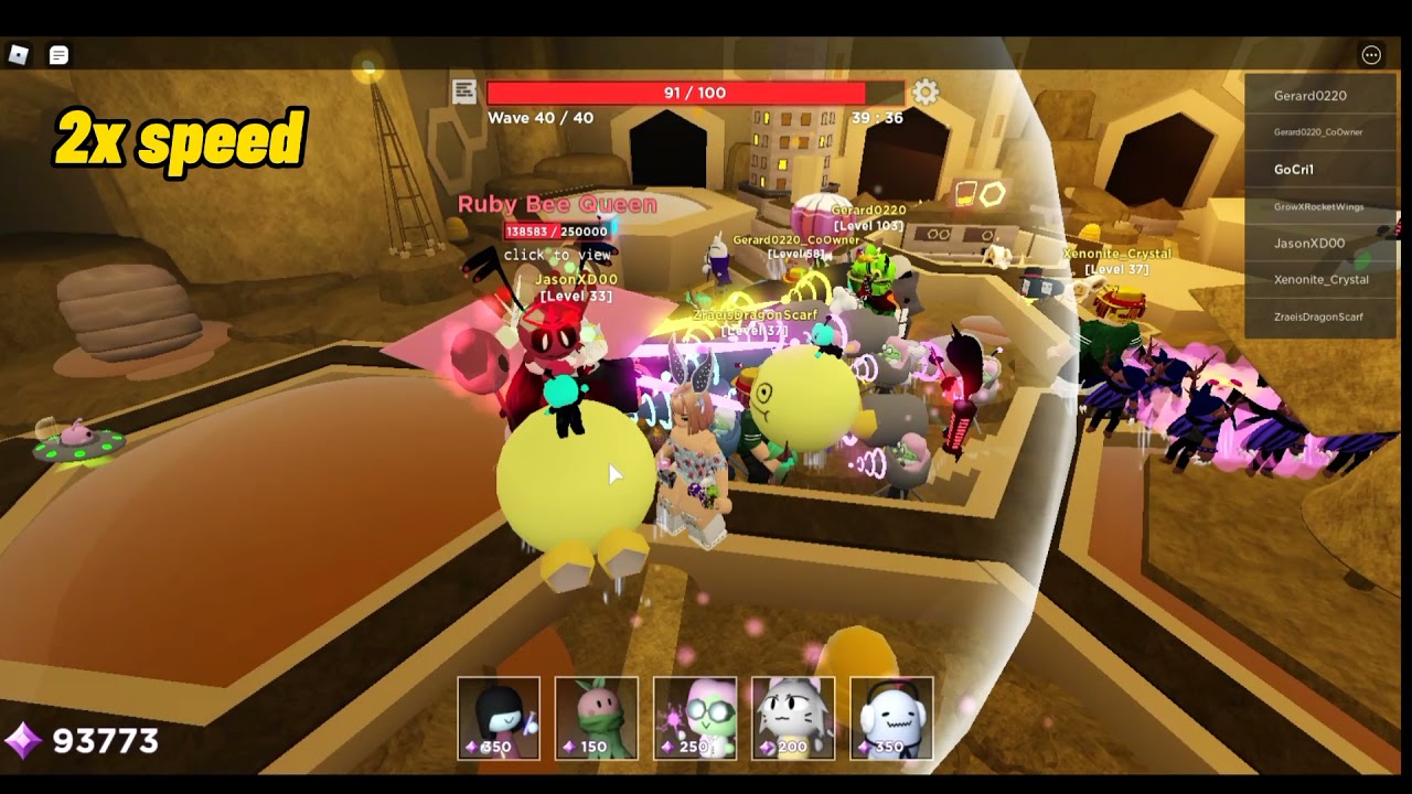 Defeating Ruby Bee Queen 🐝 (Getting Beetrice Tower) | Tower Heroes