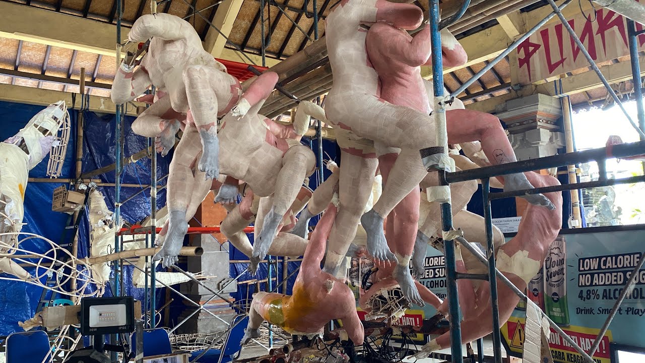 PART5 KELILING DENPASAR DAN BADUNG! UPDATE PROSES PEMBUATAN OGOH - OGOH 2026