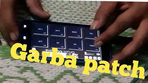 Garba patch ! Dandiya solo ! Mobile octapad..  Sujal halder mWF