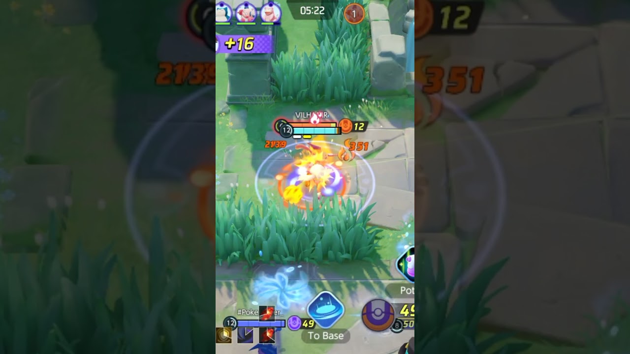 Ko Streak 4 in Pokemon Unite with Greninja 