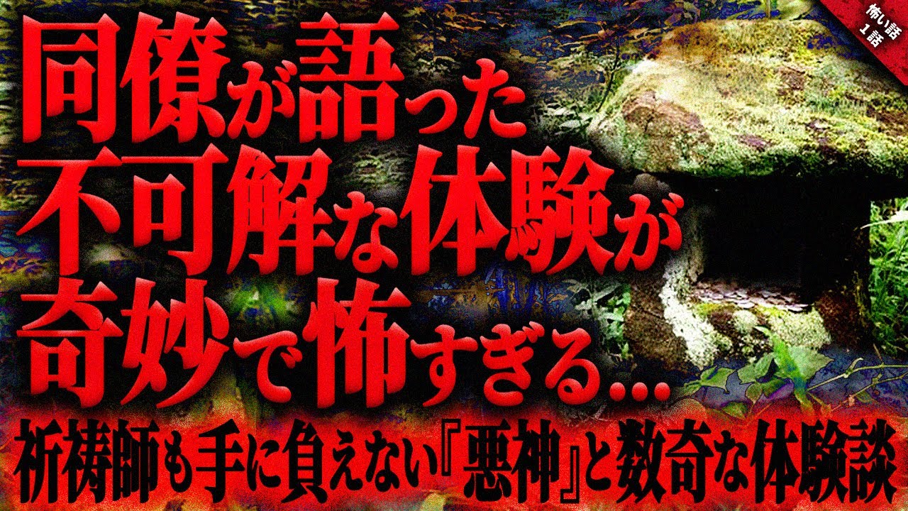 【怖い話】同僚が語った”不可解な体験”が奇妙で怖すぎる…『視界の隅』長編1話【ゆっくり怖い話作業用/睡眠用】