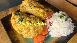 HOW TO MAKE STUFFED LOBSTERS #cookingwithjudycaldwell #seafood