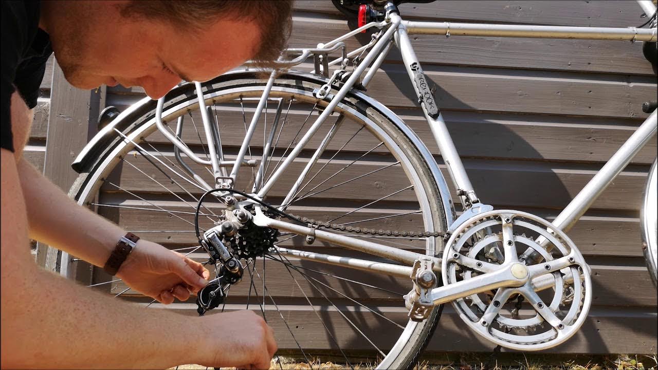 How to Get a Chain Back on the Derailleur of a Bike YouTube