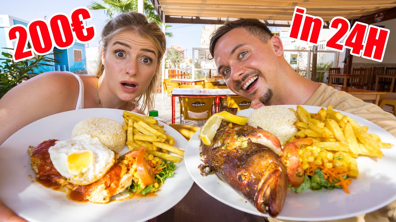 Was kriegt man in Afrika für 200€ ??? | Wir geben 200€ an 1 Tag in Afrika aus 💶💶