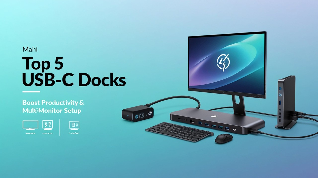 Top 5 Best USB-C Docking Stations in 2026 – Boost Productivity & Multi ...