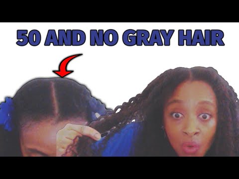 50 And No Gray Hair - How To Stop Gray Hair From Growing Naturally