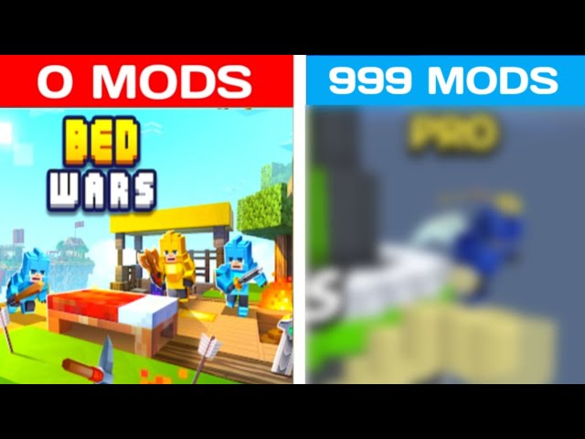 How To Install *999 MODS* In Bedwars 😱 To Make It The Most Realistic Game  Ever 😍 - PART 2 