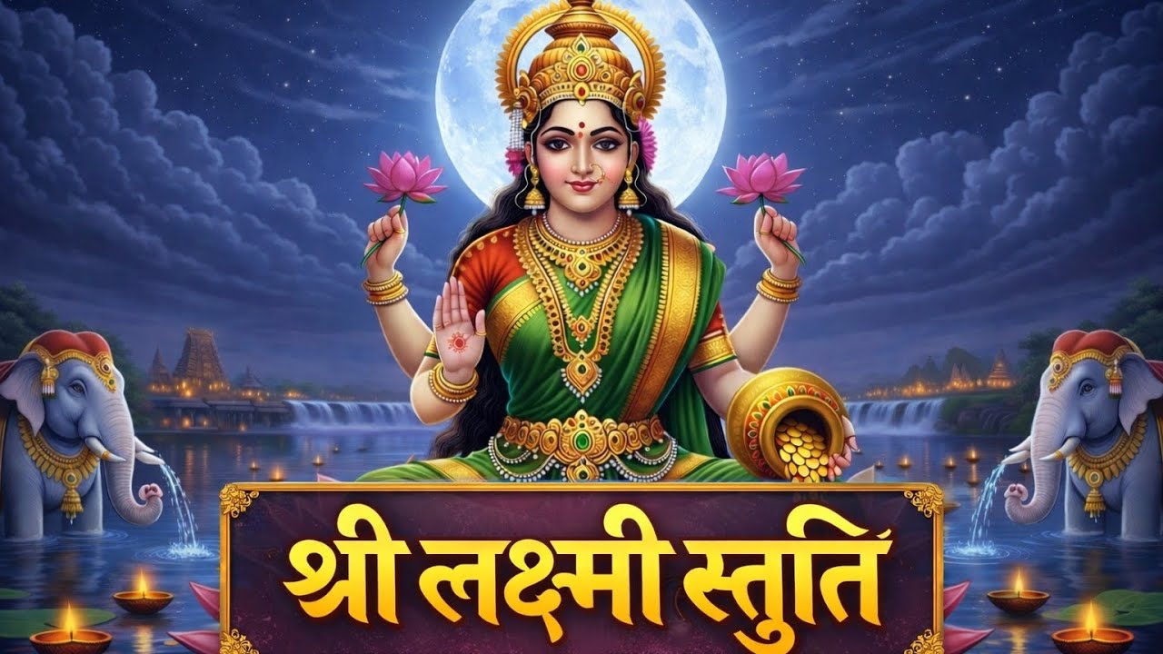 🌺 shree lakshmi Stuti | Powerful Lakshmi Mantra for Wealth & Prosperity 🌺
