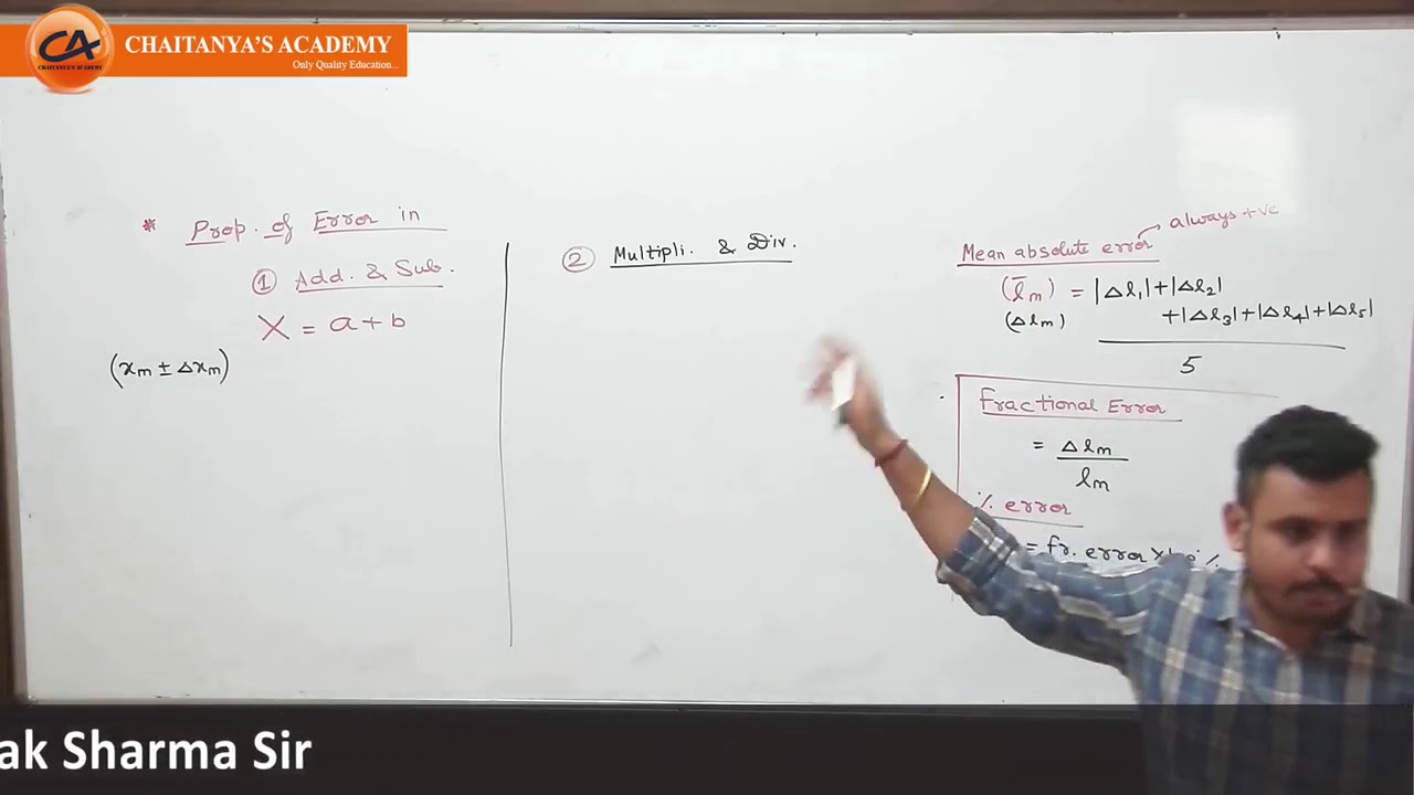 Measuring Instruments (VC,Screw Gauge) 12th Revision Series By Deepak