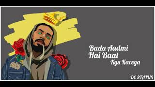 Pagal hai kya - whatsapp status || Fotty Seven || by DC STATUS