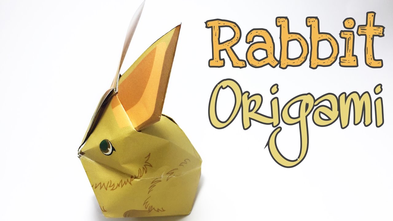 Rabbit Origami tutorial ! - YouTube