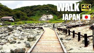 【Walking Tour 4K】Nasu Onsen Shrine & Sessho-seki “Killing Stone” | Tochigi Japan (No BGM)
