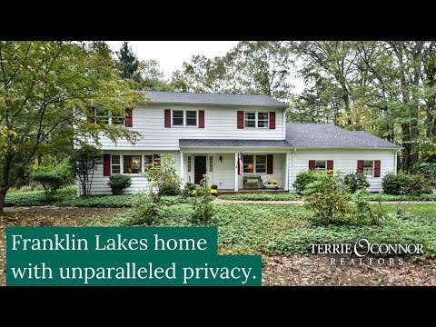 727 Dakota Trail, Franklin Lakes, NJ home video tour