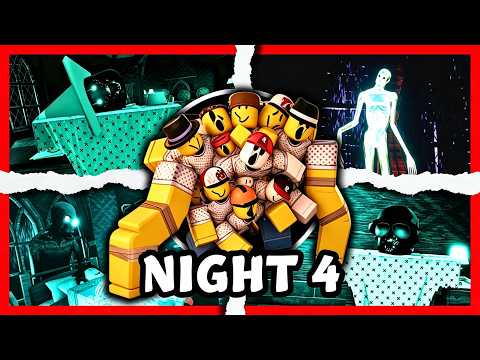 [NIGHT 4] Night At The Infirmary (Anomaly) NEW UPDATES &amp; FULL GAME Walkthrough - ROBLOX [4K60FPS]