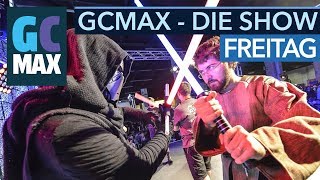 Gamescom 2018 - Die Show mit Cosplay,  Tommy & Bina, Saberproject und Shawn Bu - #GCMAX