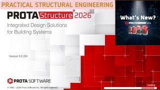 PROTA STRUCTURE 2026 OVERVIEW @PracticalStructuralEngineering 