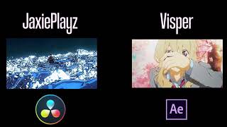 Davinci Resolve Vs After Effects (Visper Remake) Profile