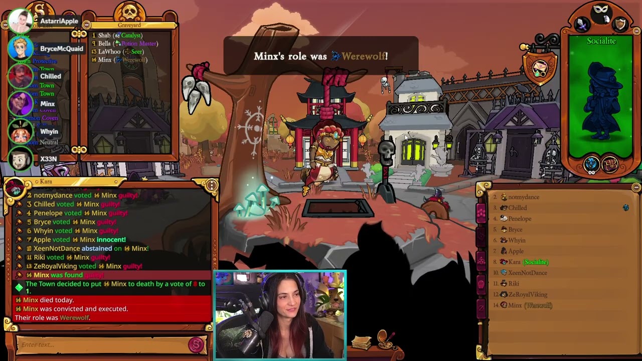 TOWN OF SALEM 2 w/ ChilledChaos, ZeRoyalViking, Minx, X33N, Dance, Shab, and others