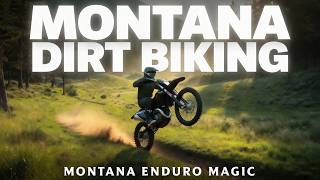 Dirt Bikin' Montana! The Awesome Hobbits Golf Course Ride #enduro #dirtbike #montaña