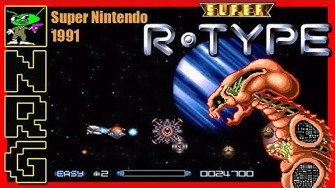 NRG: 5-10 Minutes of Gameplay - Super R-Type [Super Nintendo]