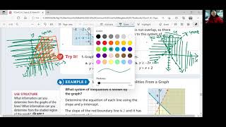 EnVision Algebra 1 Lesson 4-5: Systems of Linear Inequalities