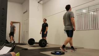 Bert de ceuster wod 2 master throwdown 2016