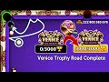 8BallPool - Zero to 3000 Trophy Points - Finishing VENICE TROPHY ROAD 222 Billion Coins -GamingWithK