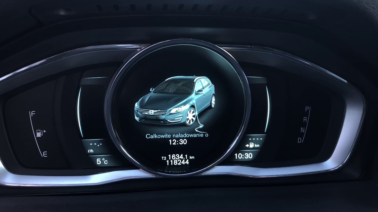 V60 D6 hybryda Plug-in Volvo - naprawa