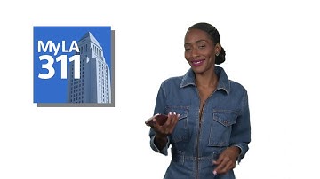 MyLA311 App Tutorial