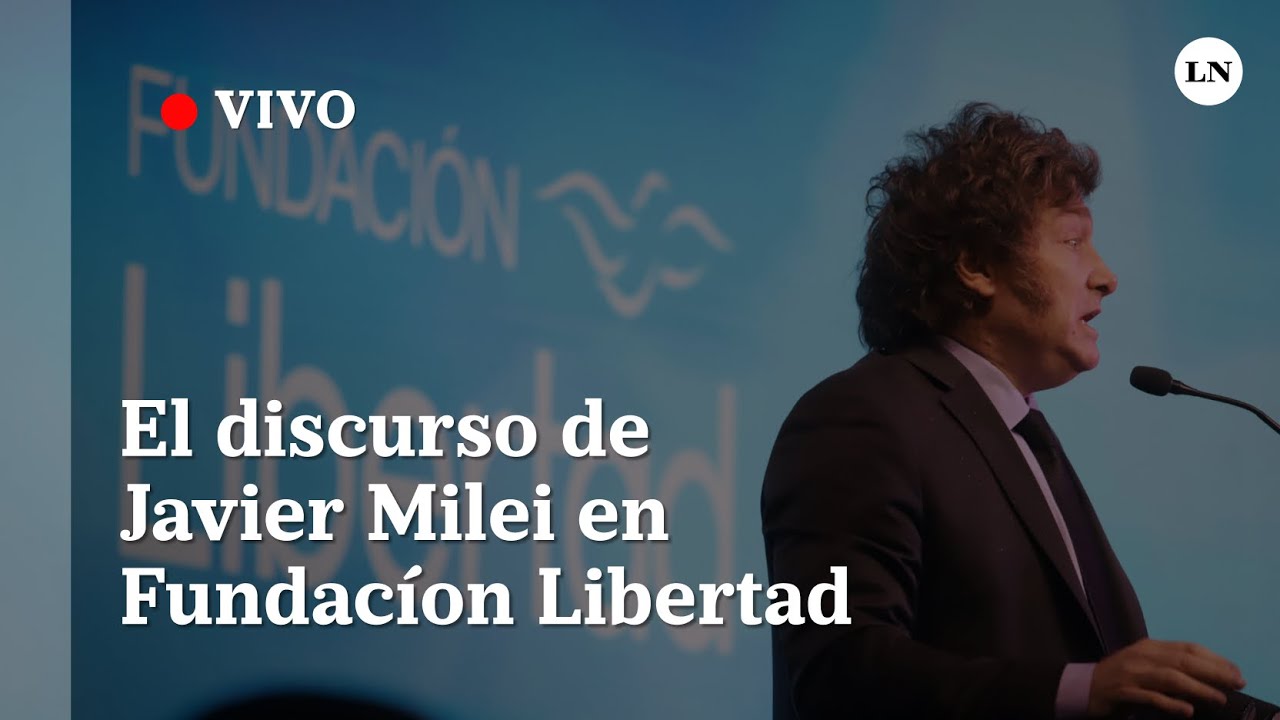 El discurso completo de Javier Milei en la cena de la Fundación ...