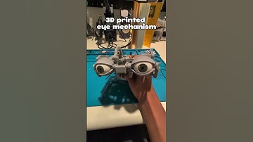 3D Printed Animatronic Eye Build Timelapse 👁️✨