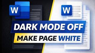 How to Turn Off Dark Mode in Microsoft Word