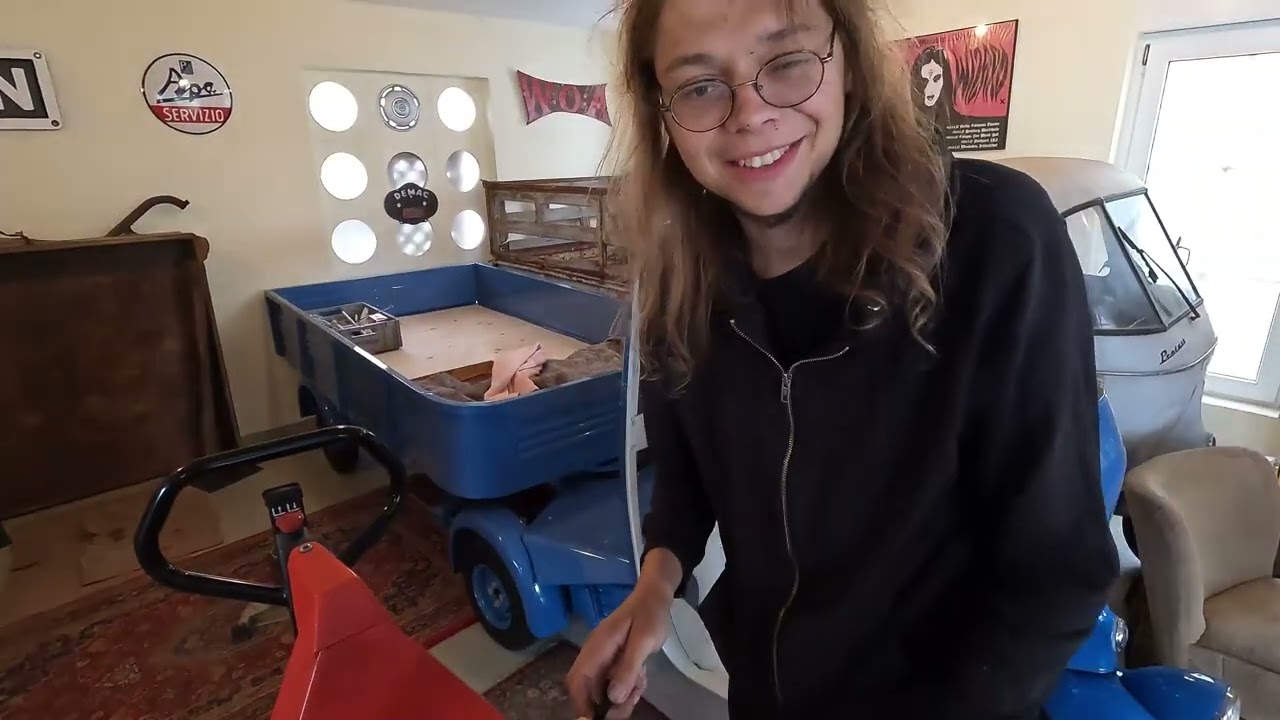 Ape 50 Motor Überholung Teil 2 mit Toni Alessandro, Silas/Abenteuerlust und viel Ärger!!!