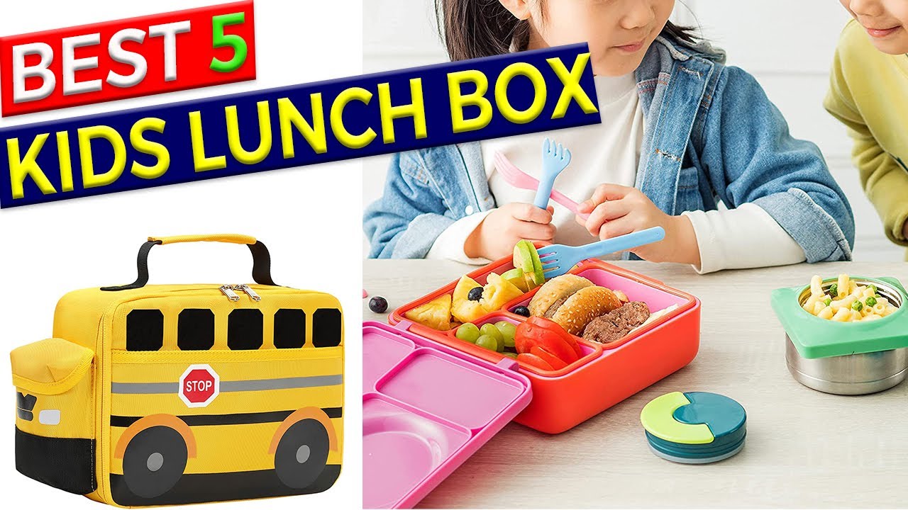 Best 5 Lunch Boxes for School | Best Kids Lunch Box - YouTube