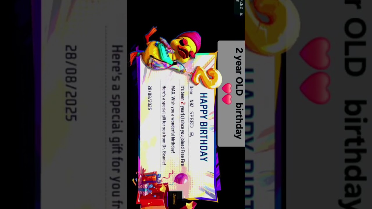 2YEARS OLD BIRTH DAY