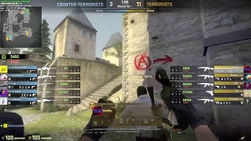 ESEA.net COTW: 1v4 clutch Cobblestone