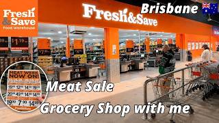 Fresh and Save Supermarket Brisbane Australia 🇦🇺 Discount Shopping with me - Meat Grocery