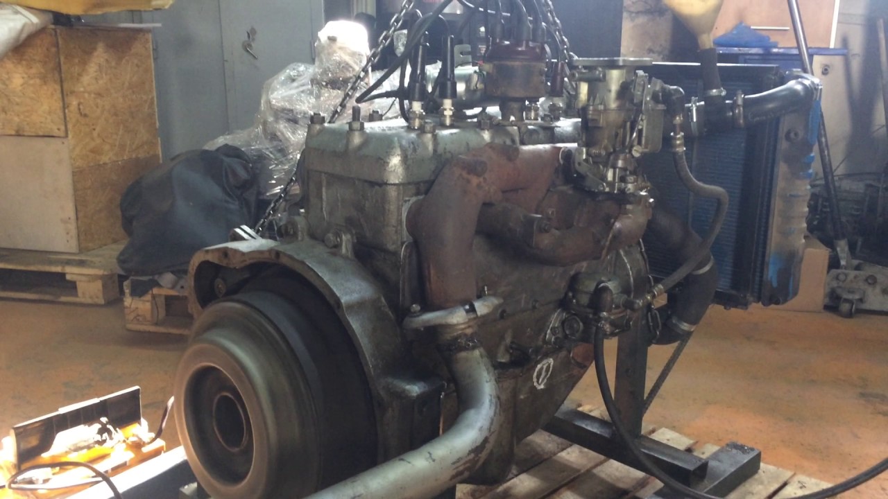 Двигатель ГАЗ 67 - YouTube