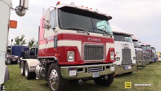 1972 GMC Astro Cabover Truck  Walkaround Exterior Interior Tour  2021 Clifford Truck Show