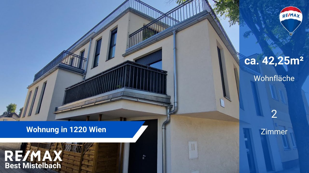 Wohnung - 1220 Wien - Perfekte Wohnung mit toller öffentlicher Anbindung - 1658/3426 - REMAX Best