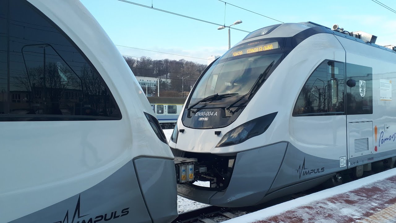 [PolRegio] Newag 45WE Impuls / EN90-004 - relacja Elbląg-Gdynia Główna